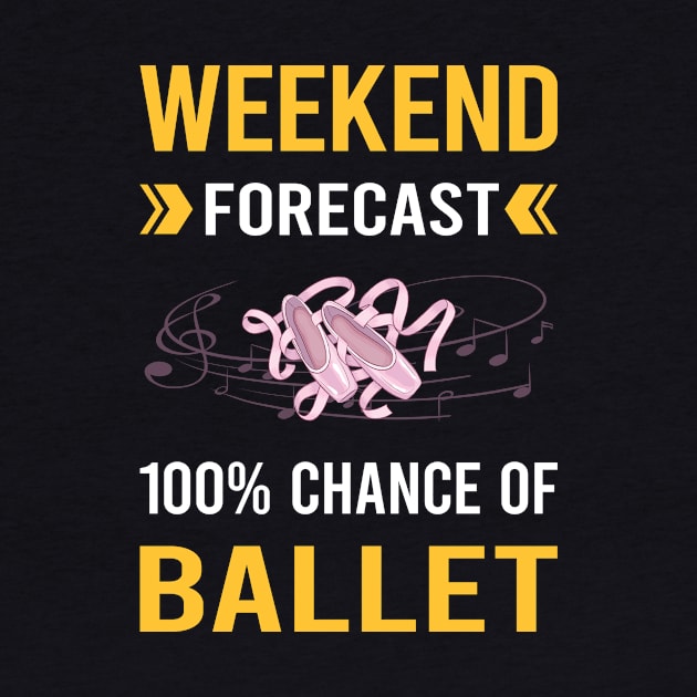 Weekend Forecast Ballet Ballerina by Good Day